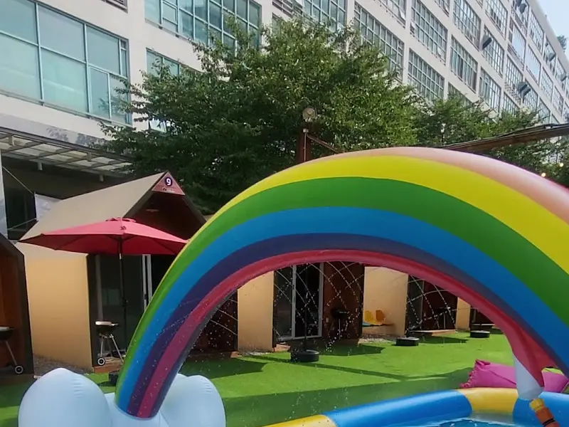 아이들을 위한 미니 풀장