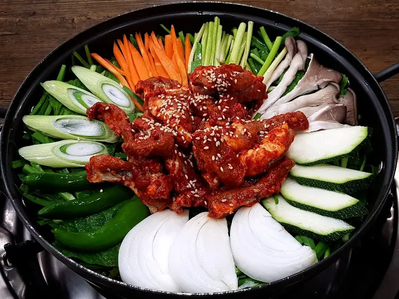 곱창 전골의 모습