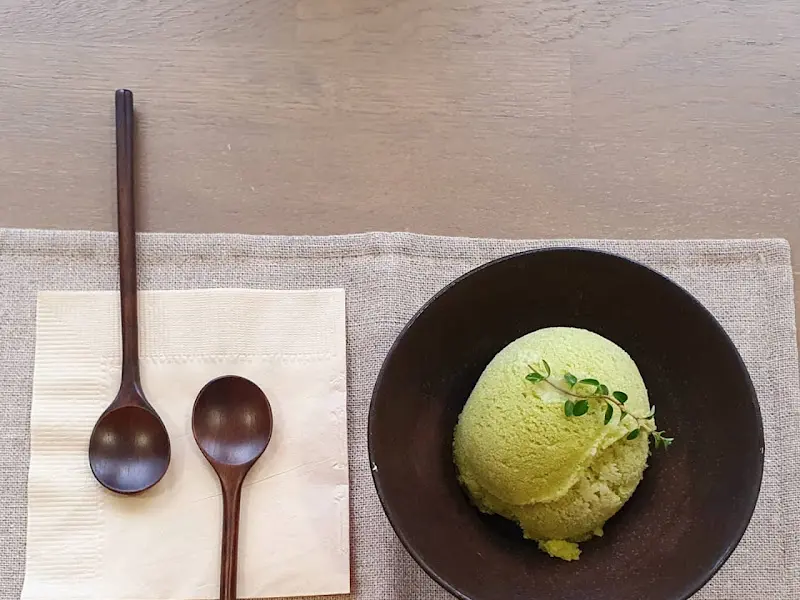 감귤바질 아이스크림