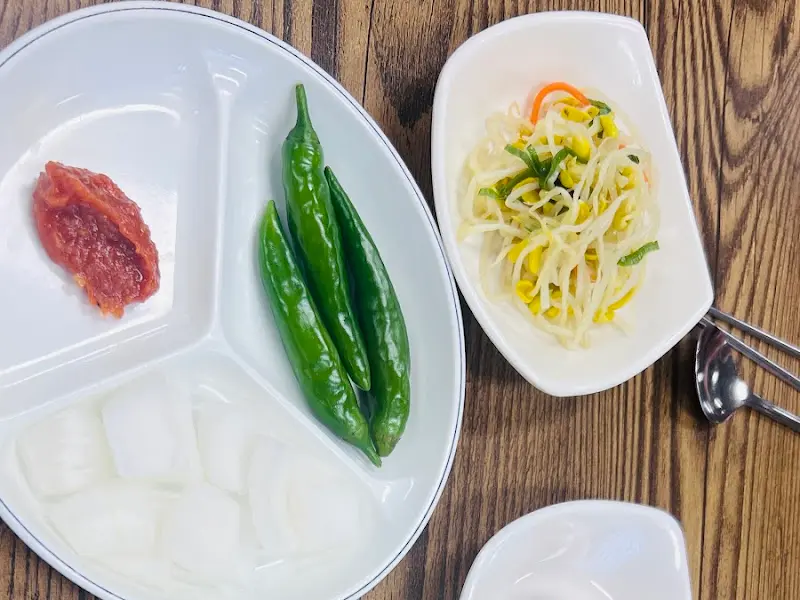 밑반찬 클로즈업