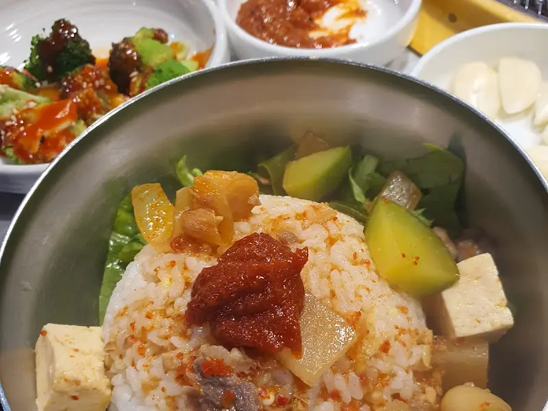 된장찌개 비빔밥