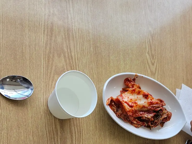 김마손칼국수 밑반찬 김치