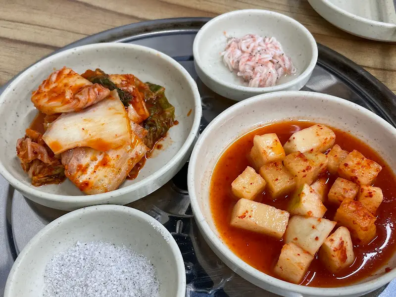 기본 반찬 세팅