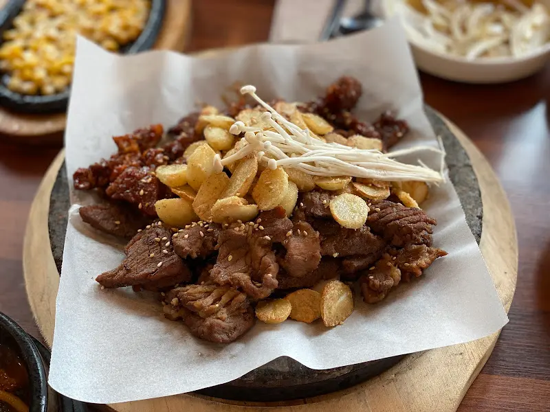 석갈비 디테일 샷