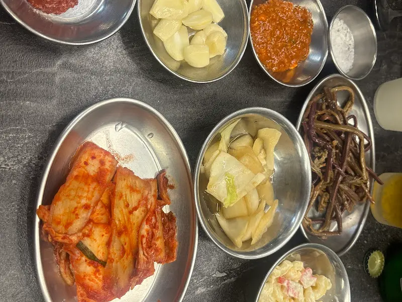 흑돼지 한 상 차림