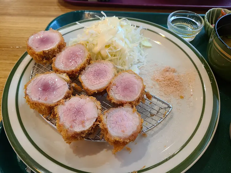 일식 돈까스의 아름다운 단면