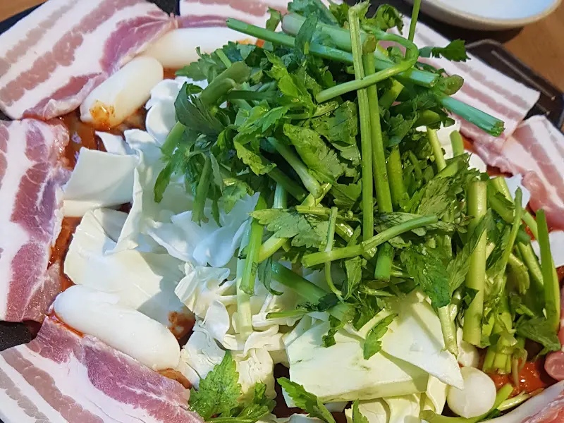 삼겹 쭈꾸미 비주얼