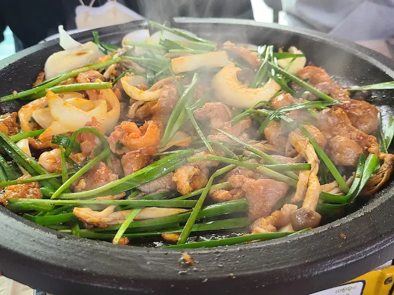 지글지글 오리 구이