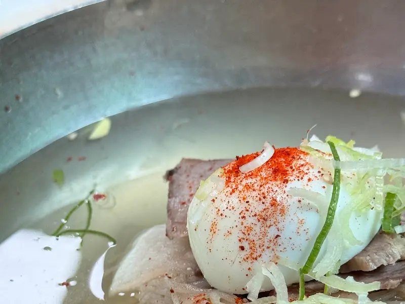 평양냉면 확대 사진