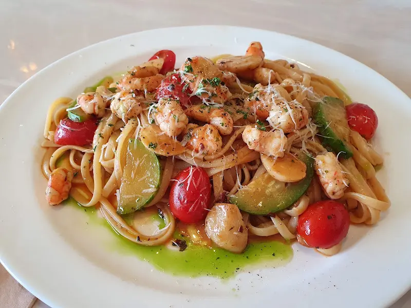 새우 오일 파스타