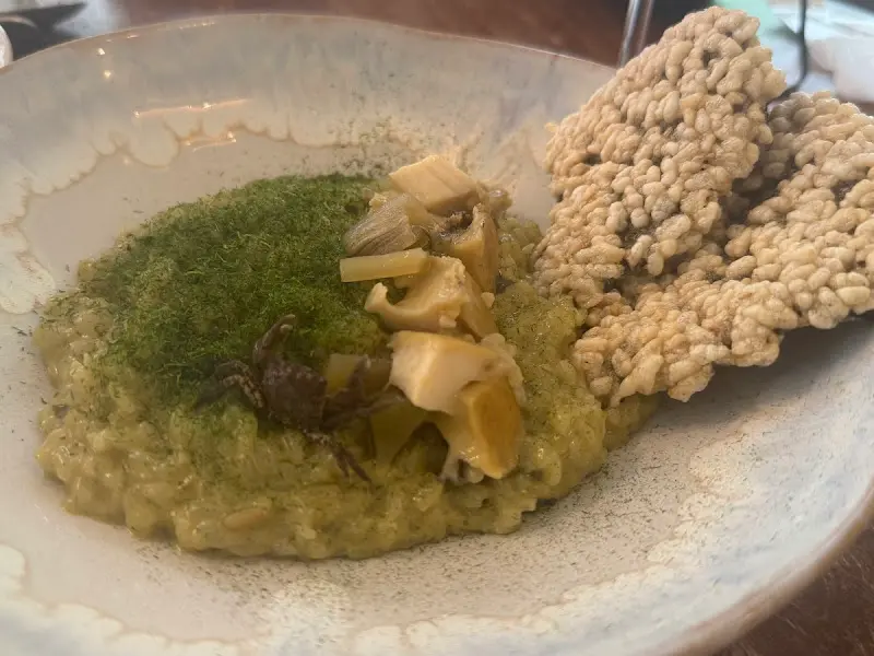 남해바다 전복 리조또