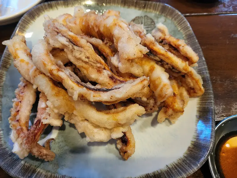 겉바속쫄 오징어튀김