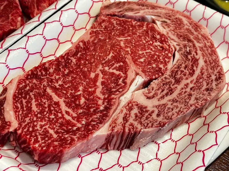 마블링이 환상적인 한우