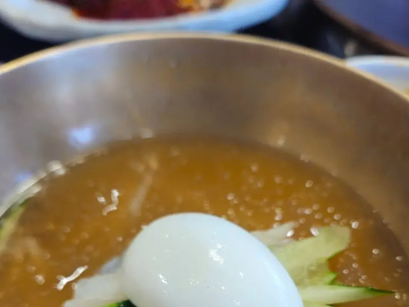 후식 냉면