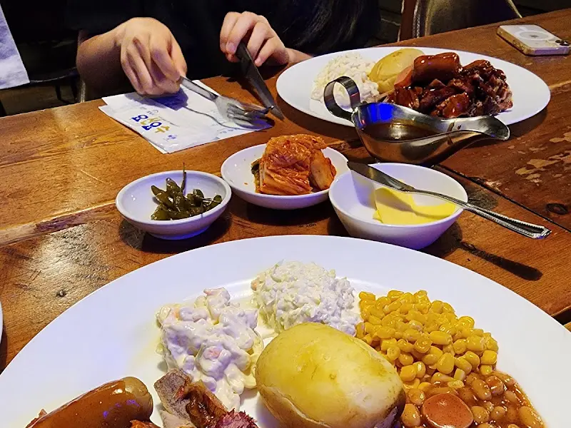 비버스 바베큐 메뉴