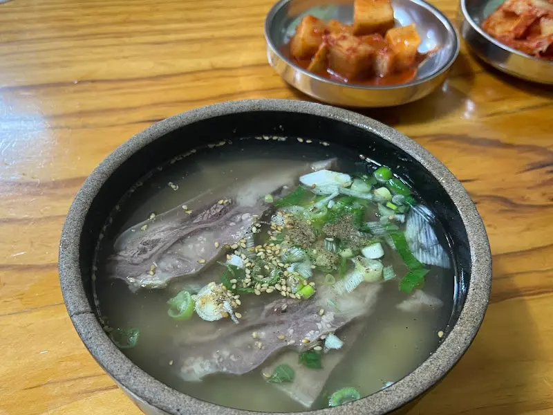 하나나주곰탕 곰탕 한 그릇