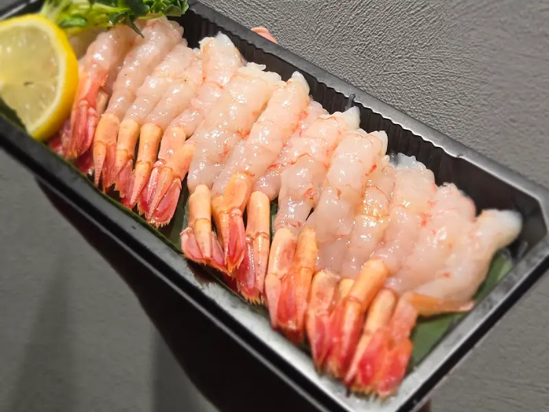 우미마토의 신선한 새우