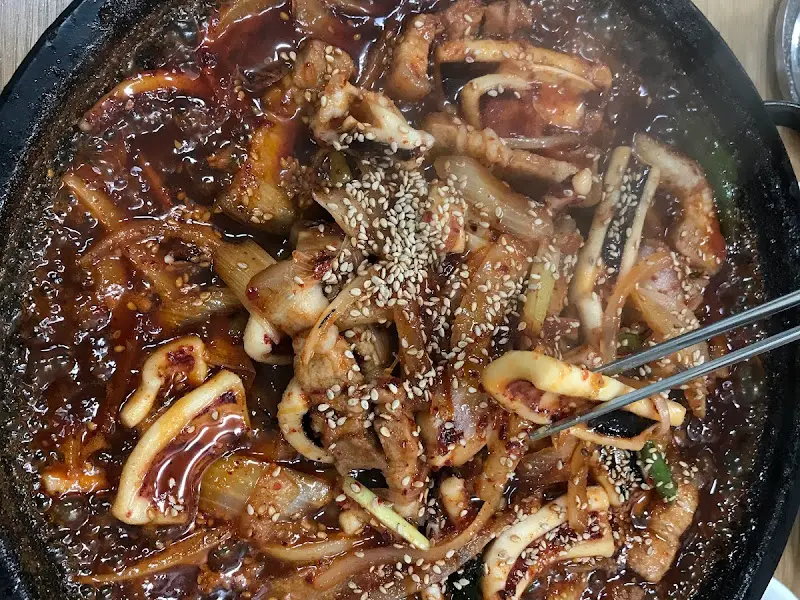 오징어 클로즈업