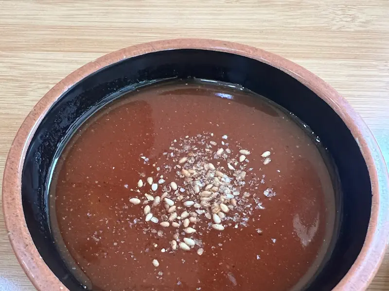 돈까스 소스 확대샷