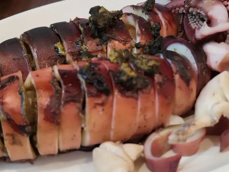 오징어찜 근접샷