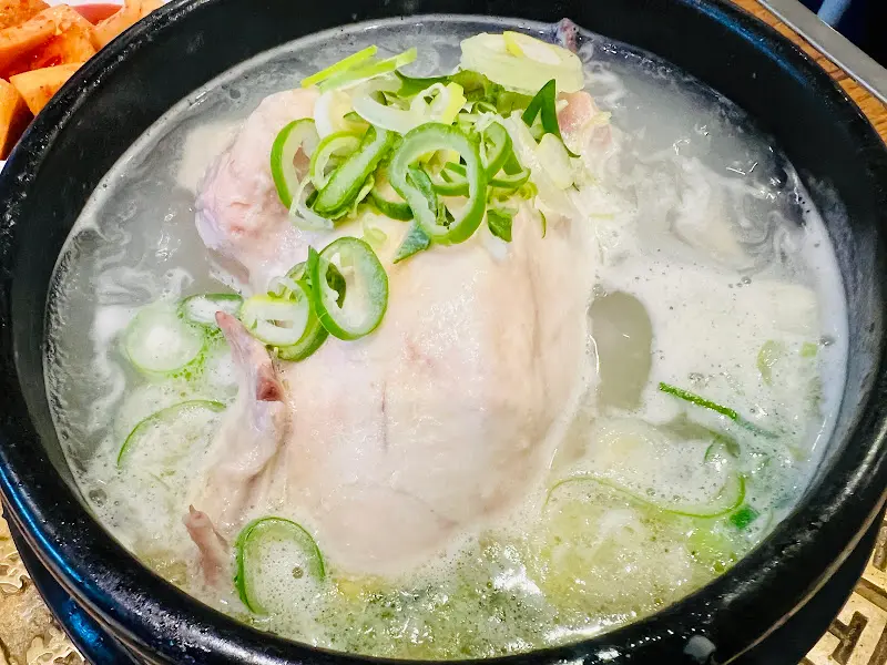 영양센터 본점 삼계탕 비주얼