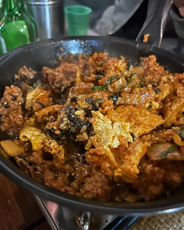 볶음밥 비주얼도 최고!