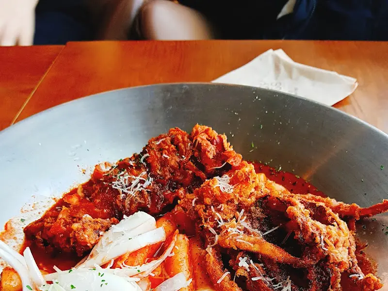 통오징어 떡볶이