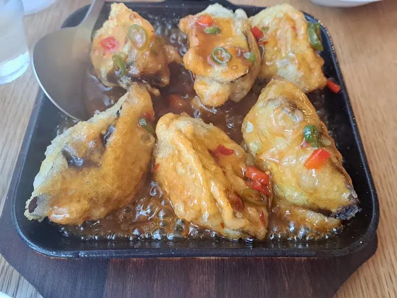 뜨거운 철판 어향가지