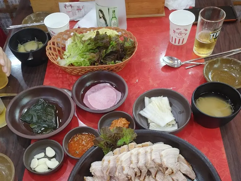 돌돌이보쌈 한상차림