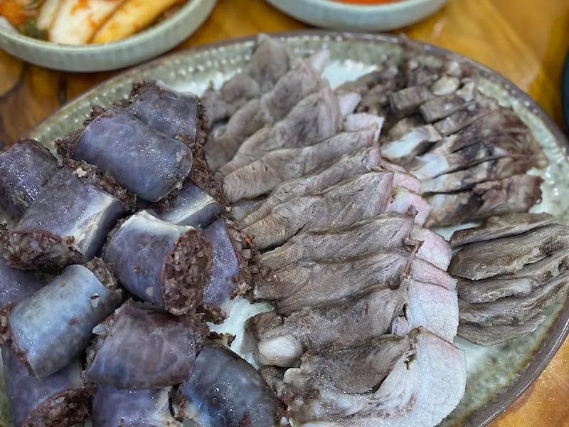 별미순대국 순대 반접시 비주얼