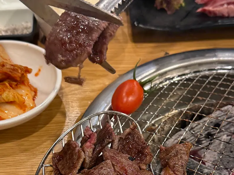 육식왕 와규 굽는 모습