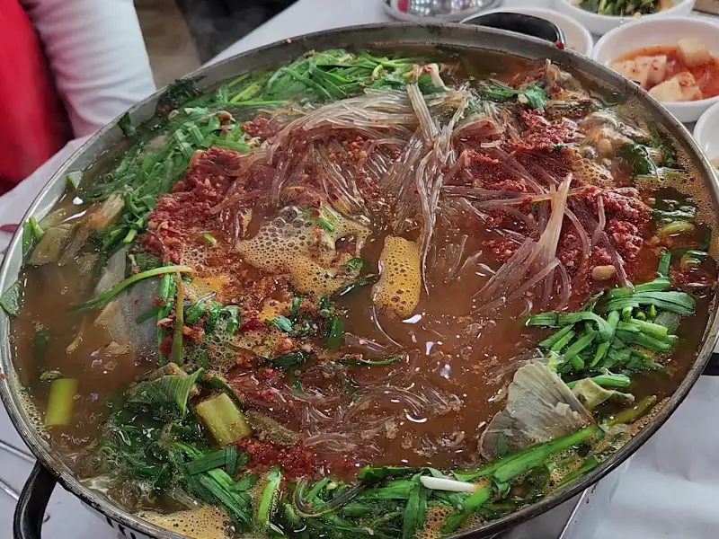 메기 매운탕 클로즈업