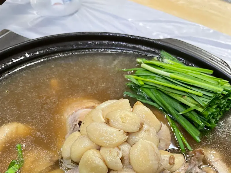 만항할매닭집 닭백숙 근접샷