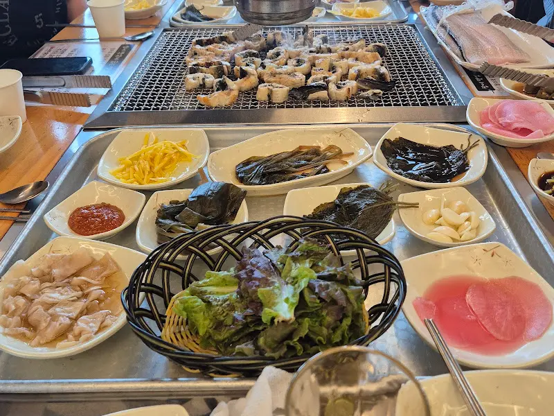 장어 한 상 차림