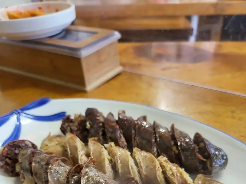 실비순대국 순대스테이크