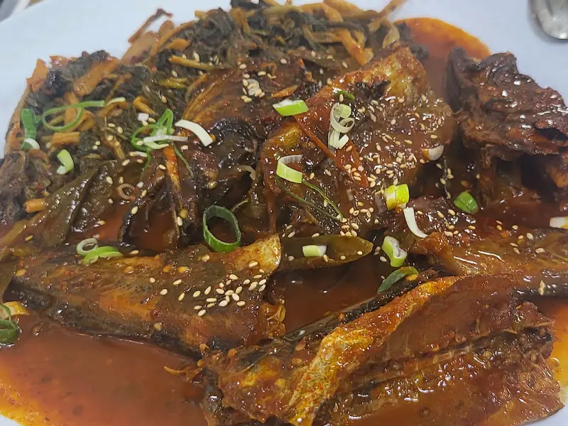 침샘을 자극하는 시래기 코다리조림