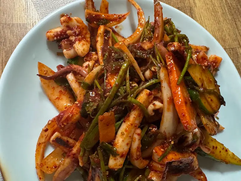 여수식당 오징어무침