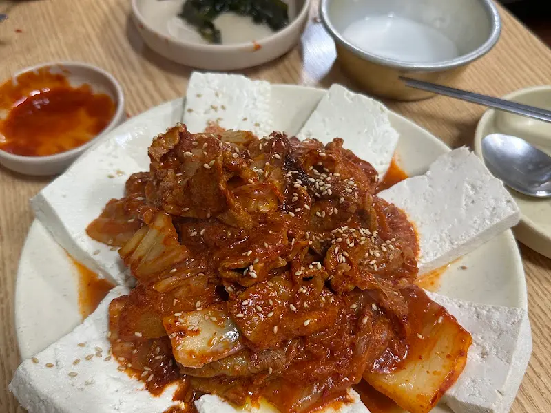 여수식당 김치두부