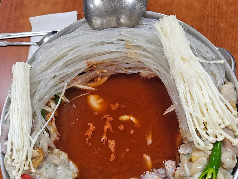 수중전골 항공샷