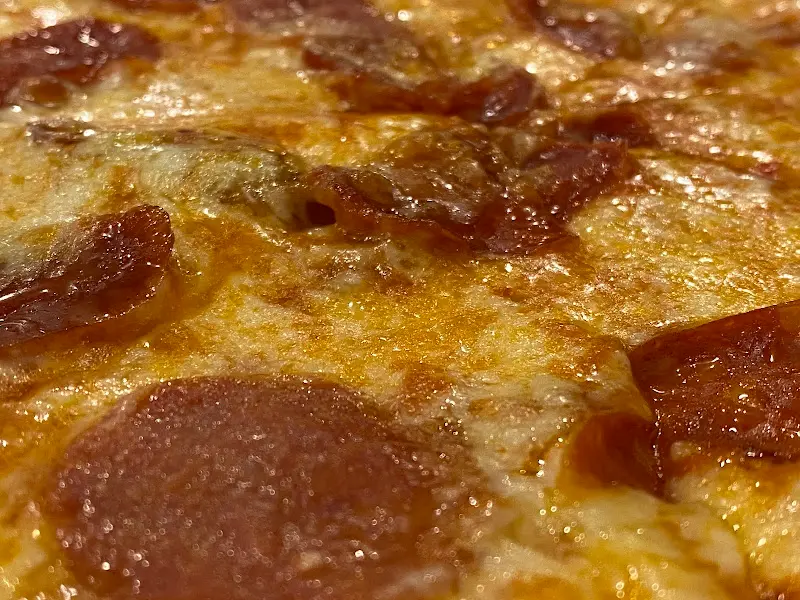 페퍼로니 피자 확대