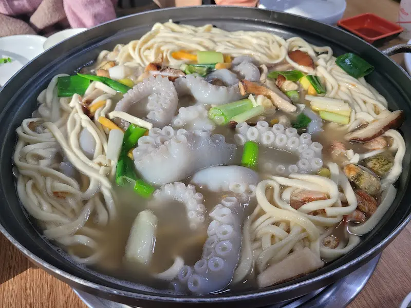 남매포차 낙지칼국수