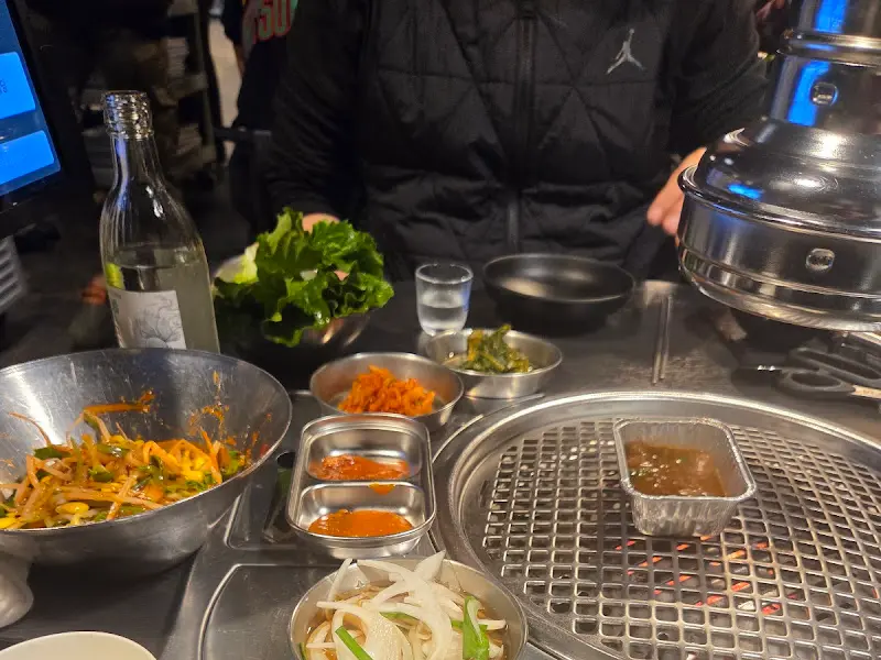 오백돈에서 맛있는 저녁 식사