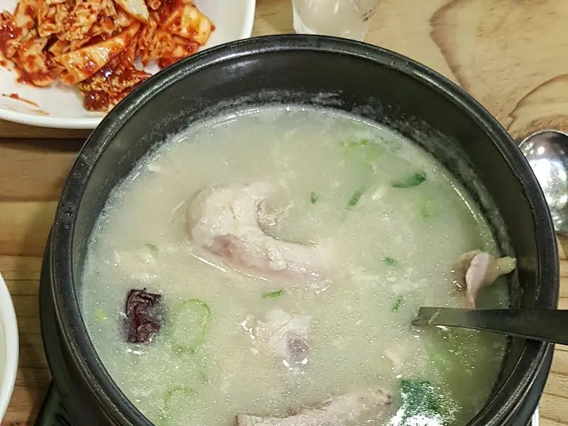 산삼배양근 삼계탕