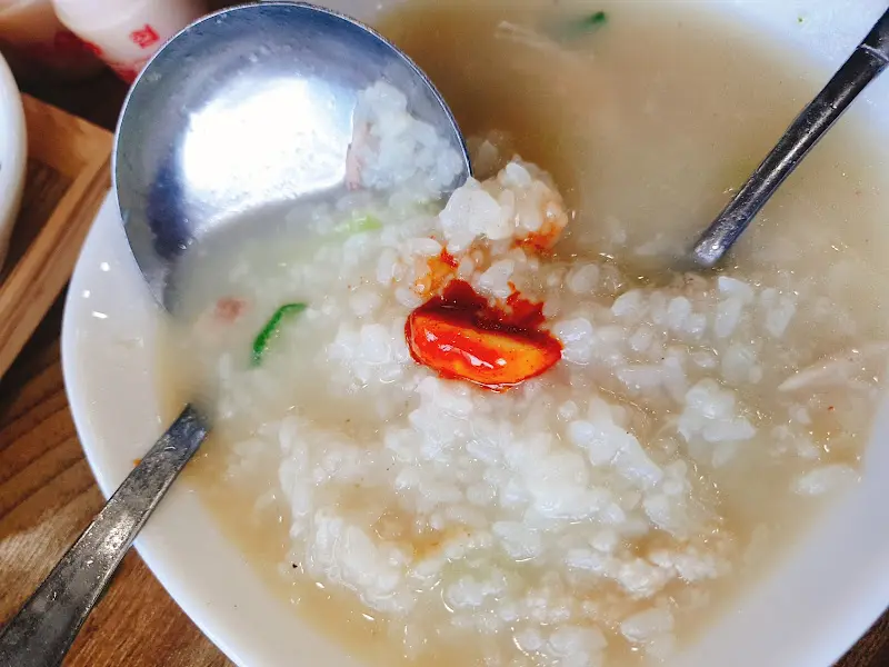 산삼배양근 삼계탕 찹쌀밥