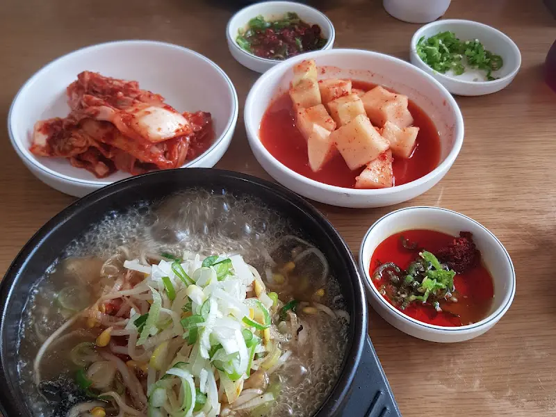 양평해장국 반찬