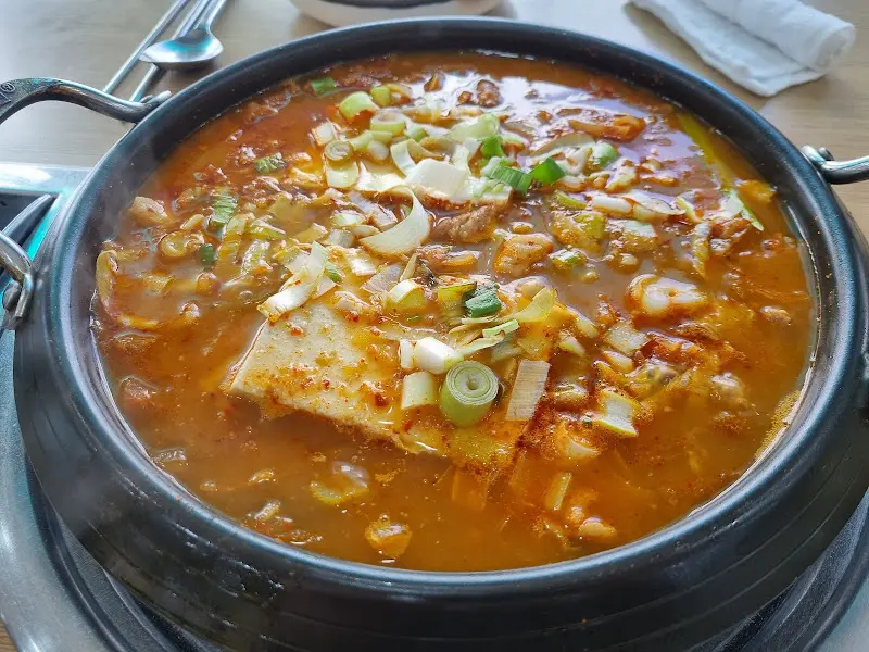 김치찌개의 자태