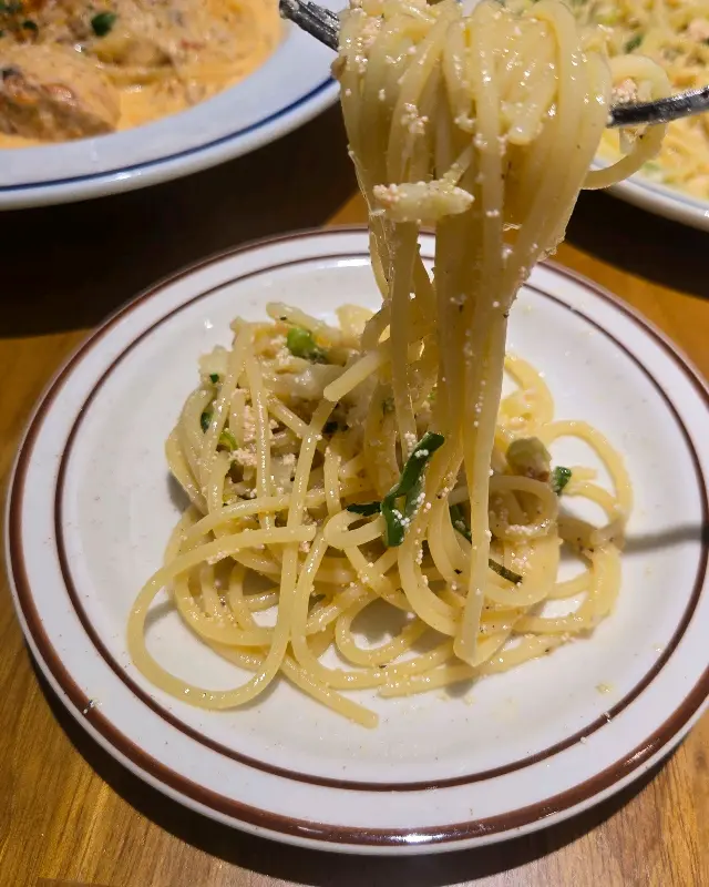 명란 오일 파스타