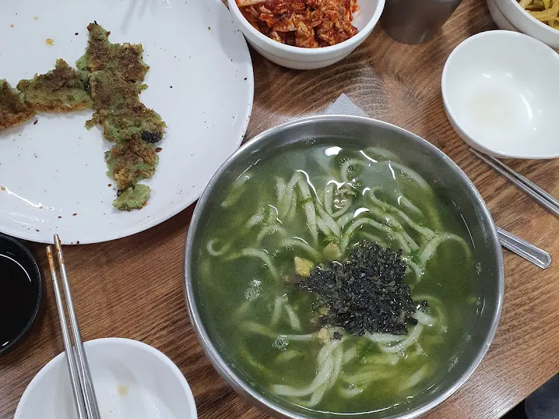 보말칼국수와 매생이바당전