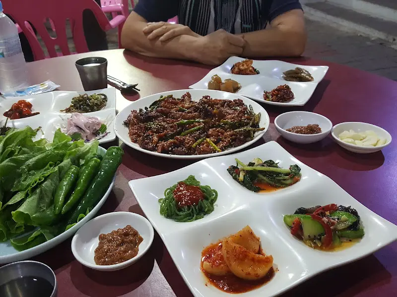 닭갈비 한상차림