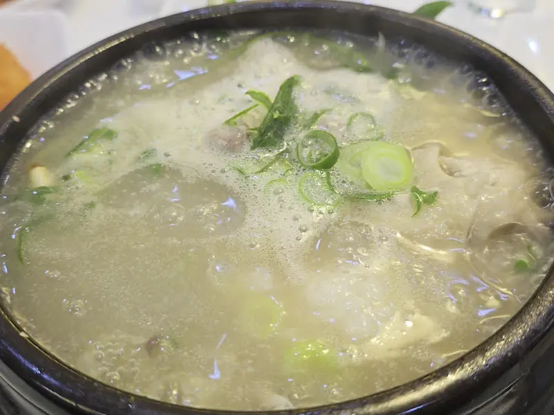 궁중삼계탕 메인 메뉴